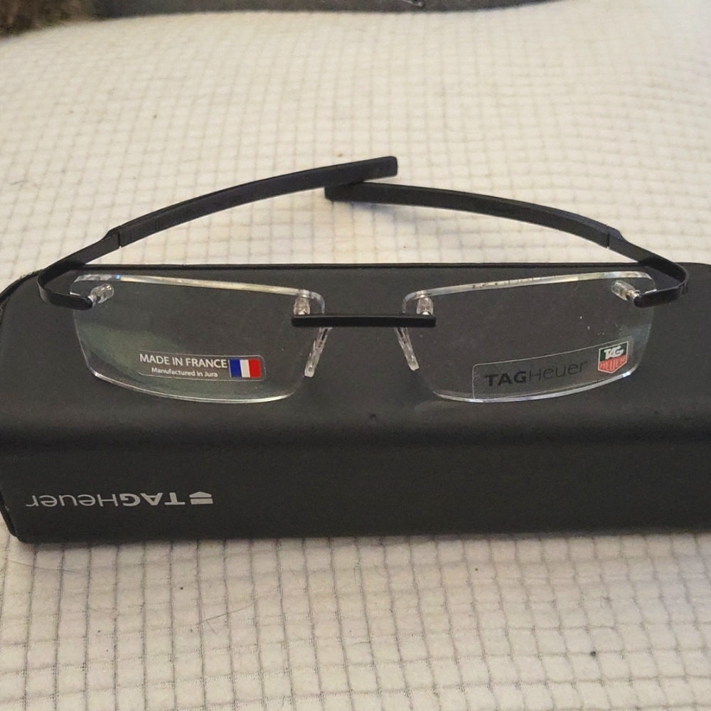 Tag Heuer rimless glasses TH 0341
